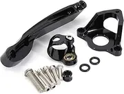 Steering Stabilizer For H┐onda CBR600RR CBR 600 RR Steering Stabilize Damper Bracket Mount 2016-2007 2015 2014 2013 2012 2011 2010 Motorcycle Parts(Black)