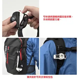 【德國 LED LENSER】全新 MH5 專業伸縮調焦充電型頭燈/緊急照明.登山露營.救難防災_灰_502147