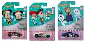 Hot Wheels Disney 100 Themed 1:64 Scale Toy Car, Collectible Vehicle