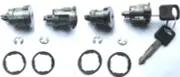 NEW Ford OEM 4 (Four) Door Lock Cylinders Lock-Set LOCKSET W/2 OEM Logo Keys