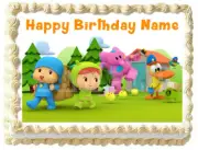 POCOYO Party Edible Cake topper image