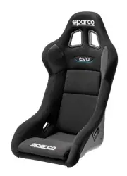 Sparco EVO QRT Competition Seat Ultralight Fiberglass Black