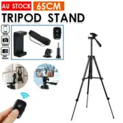 Telescopic Camera Tripod Stand Holder Mount For iPhone Samsung Phone Universal