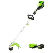 Cordless String Trimmer 80V Battery 16 In Cutting Width Brushless Motor Kit