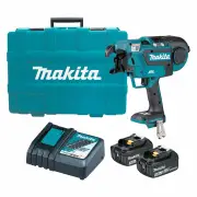 Makita DTR180RFX1 - 18V Brushless Rebar Tying Tool Kit (2 x 3.0Ah)