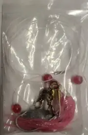 40 Inch Leader With 3 Way Swivel Snap 1 Oz. Sinker 5/0 Hook Pink Octopus