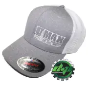 Dmax Duramax hat ball cap fitted flex fit flexfit stretch diesel OSFA WHITE