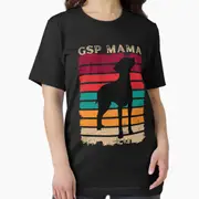 German Short Haired Pointer GSP MamaT-Shirt Round-necked High-quality