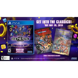 (天天出貨) PS4 SEGA Genesis Classics 經典合輯 英文版 Sega Mega Drive