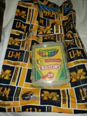 University of Michigan Wolverines Coloring Book Caddy