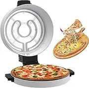 30cm Pizza Maker, 2000W Electric Pizza Oven, 220°C Rapid Heating, Double-Sided Nonstick Table Top Bread Maker, Bread Toaster for Home Kitchen