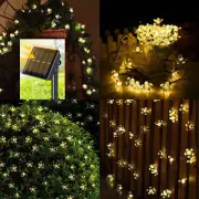 Solar LED Firework Light Outdoor Waterproof Lawn Garden party Decor Fairy lamp