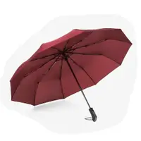 在飛比找ETMall東森購物網優惠-全自動十骨超大防風兩用折疊傘(CS-UB02)紅