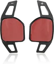 For A3 For S3 For 8V For A4 S4 For A5 For S5 For B8.5 For A6 S6 For A7 S7 C7 For Q5 Q7 2013‑2016 Aluminum Alloy Paddle Shifter Extension(Black)