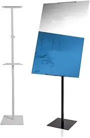 Stand Sign Holder KT Board Display Rack Advertising Stand Adjustable Vertical Display Stand Triangle Hanging Painting Poster Stand Tripod