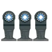 Bosch 3 Pack of OEM 1-3/4in Starlock Carbide Plunge Cut Blades - OSL134C-3PK