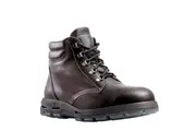 Redback Mens Bobcat Oil Kip Lace Up Safety Work Boot USAOK - Claret