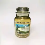 Vintage Yankee Candle Black Label CLEAN COTTON Large 22oz Jar