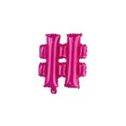Hot Pink # Alphabet Foil Balloon 35cm Party Decor Supplies AUS Stock