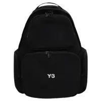在飛比找momo購物網優惠-【Y-3 山本耀司】品牌LOGO 後背包(黑色)