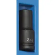 Grey Pneumatic 3024D 3/4" Drive 6 Point Deep Fractional Impact Socket 3/4