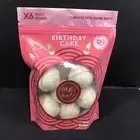 Me Bath Birthday Cake Bath Bombs Makes Skin Super Soft Pack of 6 NEW