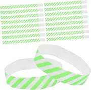 Yardwe Paper Bracelet Wrist Band Wristbands Yellow