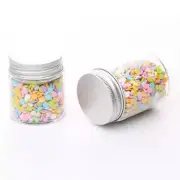 Vials Small Glass Bottles Mini Jars With Aluminum Screw Lids Storage