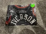 Men's Philadelphia 76ers Allen Iverson Mitchell & Ness Tattoo Swingman Jersey S