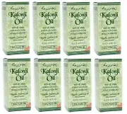 8 Bottle x 100ml (800ml) KALONJI OIL NIGELLA Black Cumin seed oil Nigella Sativa