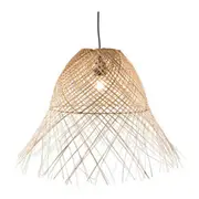 Coco Wicker Weaved Pendant Light 70X70X50Cm