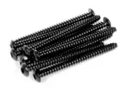 NEW Axial M3x35mm Hex Socket Tapping Button Head BLK 10 EXO FREE US SHIP