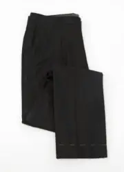 NWT$1300 Brunello Cucinelli Men Herringbone Print Tuxedo Pants Size 52/36US A248
