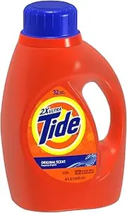 [Tide] Liquid Laundry Detergent, Original Scent, 50 Ounce