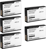 [TAKOCI] (5-Pack) Replacement Battery for Garmin Montana 680 680T 650 650T 600 600t Camo PN 361-00053-00 010-11599-00 010-11654-03 361-00053-04 3.7V/2200mAh