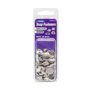 Zenith Assorted Nickel Plated Brass Snap Fastener