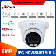 Dahua 8MP Dual Light Fixed-focal Mic Eyeball WizSense Camera IPC-HDW2849TM-S-IL