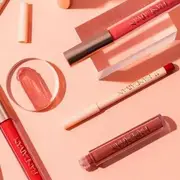HANDAIYAN - Matte Liquid Lipstick & Lip Pencil Set - 12 Colors 05# (Lip Glaze*3ml & Lip Pencil*1.2g)