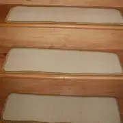 13= STEP 9" x 29" Landing 27'' x 29'' Premium Wilton Wool Carpet Stair Treads .