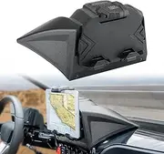 [KEMIMOTO] Electronic Device Tablet Holder with Storage Box Compatible with 2022 2023 CFMOTO ZForce 950 HO Sport/HO EX/ 2020-2022 ZForce 950 Sport Phone Holder Tablet Mount Navigator Bracket