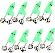 Fishing Rod Alarms 20 Sets Plastic Bells Bait Alert Lamp Night Fishing Indicator Br