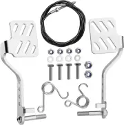 Go Kart Pedals with Throttle Cable, Go Cart Brake Throttle Pedal with 71" Cable