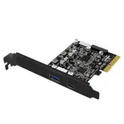 PCIe 3.0 to USB 3.2 Adapter Card Type-C 10Gbps for PC Desktop