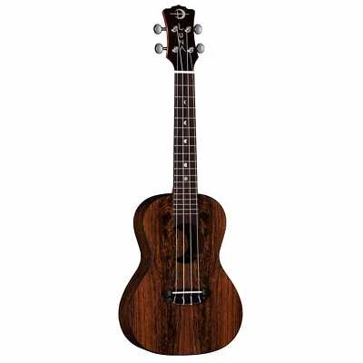 Luna Uke Crescent Caidie Concert Ukulele w/ Gigbag, Rosewood Fretboard