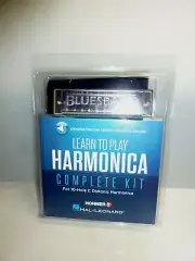 NEW IN BOX HOHNER HARMONICA BLUESBAND COMPLETE KIT 10 HOLE C DIATONIC