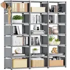 Bookshelf 18 Cube Storage Organizer Extra Large Book Shelf Organizer Tall