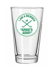 Arnold Palmer - 16 oz Pint Pub Beer Glass Barware Seltzer Tumbler Tea Water