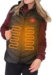 Heated Gilet for Men Women - Heated Vest - Body Warmer Gilet with SMART Heating