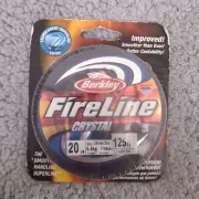 Berkley FireLine Fused Crystal Superline 20lb 8 lb./ 125 yard Translucent