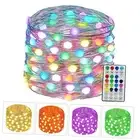 Smart Color Changing Fairy String Lights, 33FT 100LED-1pk RGB-Color Changing